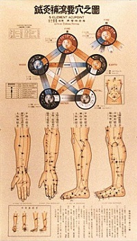 Five Element Acupoint Chart