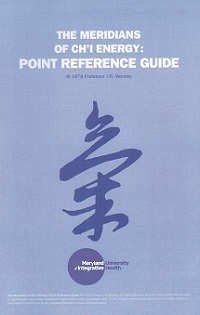 Point Reference Guide: The Meridians of Chi Energy, w/Full Color Mini Chart