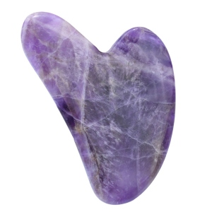 Jade Stone Gua Sha Tool - Dolphin shape Amethyst