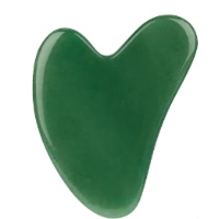 Jade Stone Gua Sha Tool - Dolphin shape Green Aventurine