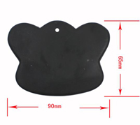 Stone,Gua Sha Tool,Ingot Shaped, 90x65 mm