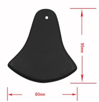 Stone,Gua Sha Tool,Bell Shaped, 95x80 mm