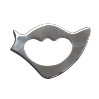 Stainless Steel, Gua Sha Tool, V Multicurve