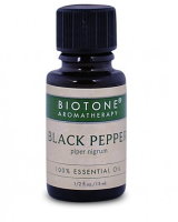 BIOTONE®  Single Notes -100% Essential Oil - Black Pepper (1/2 oz)