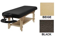 BODYMATE - Wood Frame Massage Bed with shelf