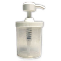 8 oz Plastic Jar with Pump