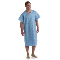 Patient Reusable Gown - One Size Tie Back