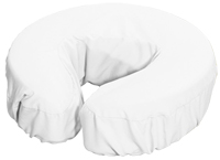 Pure White Microfiber Face Cushion Cover 1 PIECE