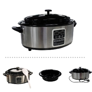 Hot Stone Heater 6 qt with microcomputer control