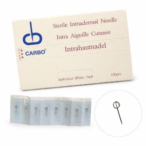 Carbo Intradermal Needle (100 pcs) (0.14 x 6mm)